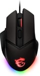 CLUTCH GM20 ELITE SOURIS GAMING - CAPTEUR OPTIQUE 6400 DPI, DROITIERS, SWITCHES OMRON 20M+ CLICS, 6 BOUTONS, LATENCE 1MS, RGB MYSTIC LIGHT, SYSTÈME DE POIDS RÉGLABLE 98-109G - FILA[KEY231369]