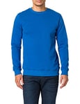 Urban Classics Men's Organic Basic Crew Sweater, Sporty Blue, XXXL