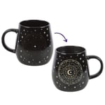 Heat Changing Mug - Astrology Wheel Design - 500ml, Dishwasher Safe