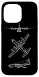 Coque pour iPhone 14 Pro Max Hercules Turboprop C130 Avion de transport tactique