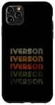 iPhone 11 Pro Max Love Heart Iverson Tee Grunge Vintage Style Black Iverson Case