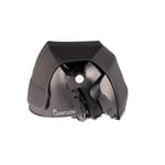 Cache de protection amovible imperméable utilisable sur casque pliable Plixi pour vélo, trottinette électrique, overboard, gyroroue, gyropode, skateboard, roller, VAE – Protège du froid et de la pluie – Couleur noire – Taille L-XL