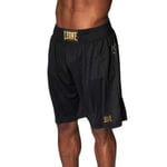 LEONE 1947, Short de Boxe, Noir, M, ABE11