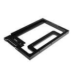 SABRENT 2,5'' à 3,5'' Adaptateur de Montage pour Disque Dur SATA HHD/SSD supporto 2,5 Pouces 7/9,5/12,5 mm, disque dur 2,5 SSD et SATA vers ordinateur de bureau et serveurs 3,5" (BK-PCBS)