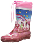 Beck Fille Wonderland Bottes bottines souples, Multicolore, 34 EU