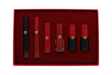 GIORGIO ARMANI RED LIP COLLECTOR'S LIMITED EDITION GIFT SET - SHADE 400, 6 PIECE