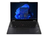 Lenovo Thinkpad X13 Yoga Gen 4 21F3 - Flipputformning - Intel Core I5 - 1345U / Upp Till 4.7 Ghz - Win 11 Pro - Intel Iris Xe-Grafik - 32 Gb Ram - 256 Gb Ssd Tcg Opal Encryption - 13.3" Ips Pekskärm 1920 X 1200 - Wi-Fi 6E, Bluetooth, Nfc - Svart