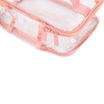 Clear Toiletry Bag Travel Cosmetic Makeup Bag PVC Storage Bag Portable GG RE