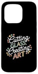 Coque pour iPhone 15 Pro Vitrail Création De L'art Du Verre