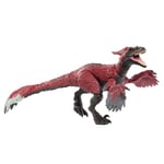 Mattel Jurassic World Hammond Collection Pyroraptor Dinosaur Action Figure Toy, Premium Movie Design with Glass Eyes, Wired Tail & 14 Articulations, HTV64