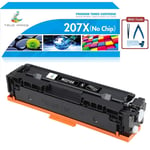 Black Toner fits for HP Color LaserJet Pro M255dw MFP M283fdw 207X W2210X NoChip