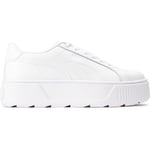 Puma Womens Karmen Trainers - White - Size UK 6