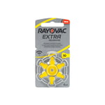 Rayovac 10 Hörapparatsbatteri  6-Pack *