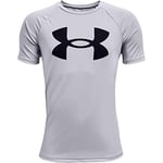 Under Armour Boys' UA Tech Big Logo SS, Sports T Shirt with Logo, Super-Soft Sportswear