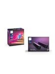 Philips Hue Play Gradient PC Lysstrip 32-34"+ Double Pack - Sort