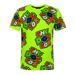 Valentino Rossi Vr46 Classic-All Over T-Shirt Homme