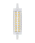 OSRAM Lampe de poche LED avec base R7s, tube LED avec ampoule de 19 W, remplacement d'une ampoule de 150 W, 2452 lm, blanc chaud (2700 K)