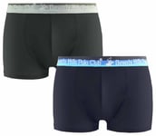 Beverly Hills Polo Club Mens 2-Pack Trunks - Multicolour Cotton - Size Medium