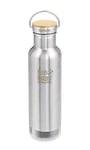 Klean Kanteen Reflect Vacuum Bouteille isotherme avec bouchon en acier inoxydable brossé 592 ml