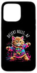 iPhone 15 Pro Max Desert Hills Arizona Dancing Cat Colorful Cute Kitty Design Case