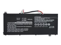 Coreparts - Batteri Til Bærbar Pc - Litiumpolymer - 4600 Mah - 52.4 Wh - Svart - For Acer Aspire V 15 Nitro