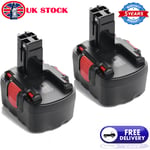 2x For Bosch 14.4V 4.8Ah Battery BAT038 BAT040 BAT140 2607335533 PSR1440 GDS GSR