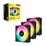 Corsair AF120 ELITE RGB High-Performance 120mm PWM Triple Pack Fan - Black CO-9050154-WW