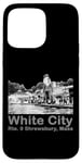 Coque pour iPhone 15 Pro Max White City Rte 9 Shrewsbury Massachusetts Nostalgie Vintage