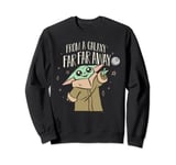 Star Wars The Mandalorian Grogu From a Galaxy Far Far Away Sweatshirt