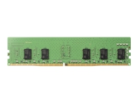 HP - DDR4 - modul - 8 GB - DIMM 288-pin - 2666 MHz / PC4-21300 - 1.2 V - ej buffrad - icke ECC - för HP 280 G3, 280 G4, 280 G5, 285 G3, 290 G2, 290 G3, 290 G4, 295 G6 Desktop Pro 300 G6, Pro A G2, Pro A G3 EliteDesk 705 G5 (DIMM), 800 G5 (DIMM), 800 G6 (DIMM), 805 G6 (DIMM) Engage Flex Pro-C Retail System ProDesk 400 G7 (DIMM), 405 G6 (DIMM), 600 G5 (DIMM) Workstation Z1 G5, Z1 G6