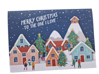 Christmas Cards - To the One I Love - Pop Up Card