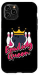 Coque pour iPhone 11 Pro Bowling Queen Funny Bowler Girl Bowling Team Girls