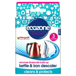 Ecozone Kettle & Iron Descaler - 3 Sachets