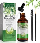 Rosemary Essential Oil for Hair Growth, Eyebrow and Eyelash Growth, Skin Care, 