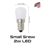 LED Small Screw Bulb E14 Warm White Fridge & Salt Lamps *UK Seller