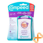 Patchs de plâtre COMPEED pour boutons de fièvre des lèvres 15 pièces. Invisib...