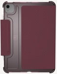 UAG [U] Case for iPad Air 10.9-in (4th Gen  2020) - Lucent Aubergine/Dusty Rose - lommebok for nettbrett