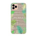 Coque Iphone 12 MINI effet Bois jungle personnalisee