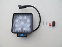 Arbetsbelysning Led 27w (Modell: Rund 10 pack)