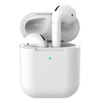 Apple Airpods silikonfodral till laddningsetui - Vit