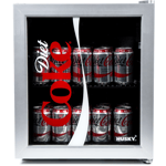 Husky 48 Litre Diet Coke Mini Fridge - Silver HY209