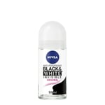 NIVEA Black & White Invisible Original Lot de 6 déodorants à bille anti-trans...