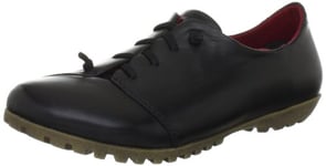 Citygate 850119, Chaussures à Lacets Femme - Noir (Schwarz), 36 EU