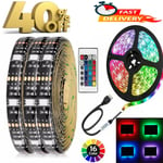 1-5M USB LED-remsor RGB-färg 5050 föränderlig tejp skåp kök belysning 2M Strip light Full Kit