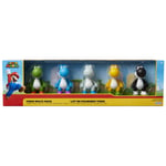 Nintendo Yoshi Multi Pack Exclusive 2.5-Inch Mini Figures, Super Mario 5-Pack. G