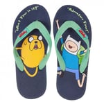 Adventure Time Childrens/Kids Jake And Finn Flip Flops - 1 UK-2 UK