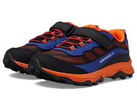 Merrell Mixte Enfant Moab Speed Low A/C WTRPF, Blue Black Orange, 38 EU