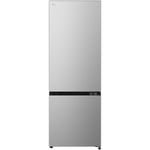 LG 335L Bottom Mount Fridge Freezer - Platinum Silver Finish