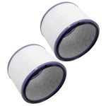 vhbw 2x Filtres HEPA compatible avec Dyson Pure Cool Link HP03, DP02, DP01, DP03, HP00, HP01, HP02 purificateur d'air - Filtre de rechange