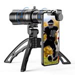 Apexel HD 20-40X Zoom Lens with tripod Telephoto Mobile Phone Lens Telescope for iPhone Samsung other Smartphones Hunting Camping Sports